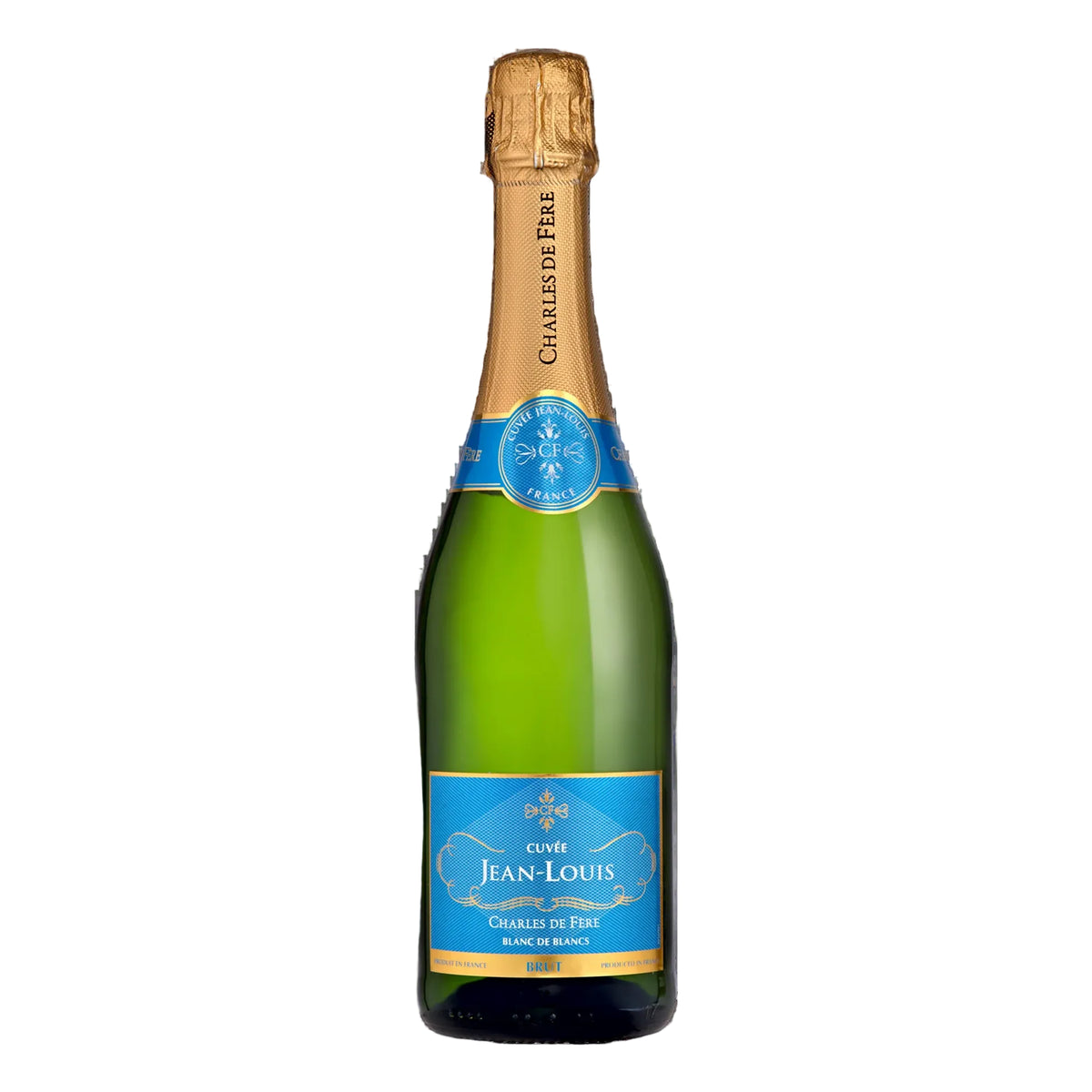 Charles de Fere, Cuvée Jean Louis "Blanc de Blancs" Brut

Grapes: Chardonnay, Ugni Blanc, Colombard
Region: Champagne, France