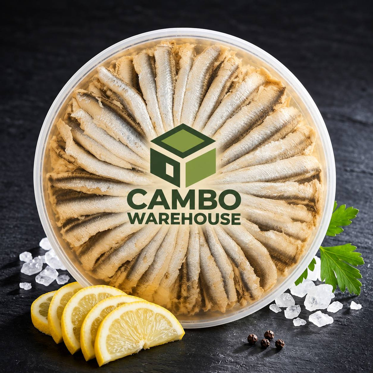 Filets d’anchois marinés au naturel – Delicemer 1KG