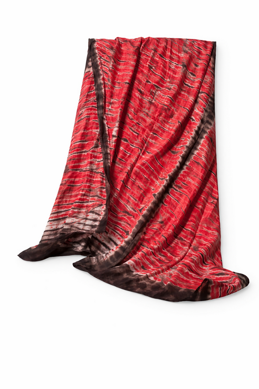Cambo Silk Scarf – Dragon Flame