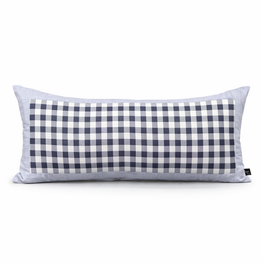 Clean, subtle, and effortlessly stylish — this grey stripe cushion cover is a must-have for modern interiors. Featuring fine horizontal white stripes over a soft grey textured base, this cushion offers a tailored, refined look while remaining versatile e